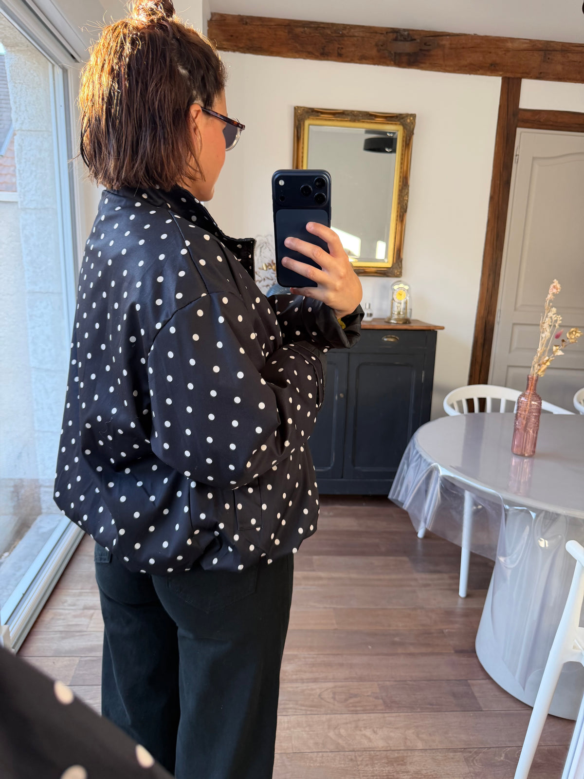 Veste César noir