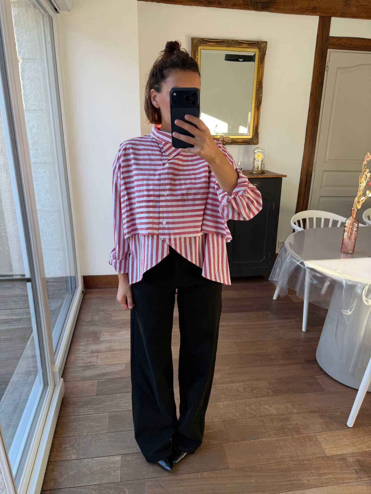 Chemise Romy rouge