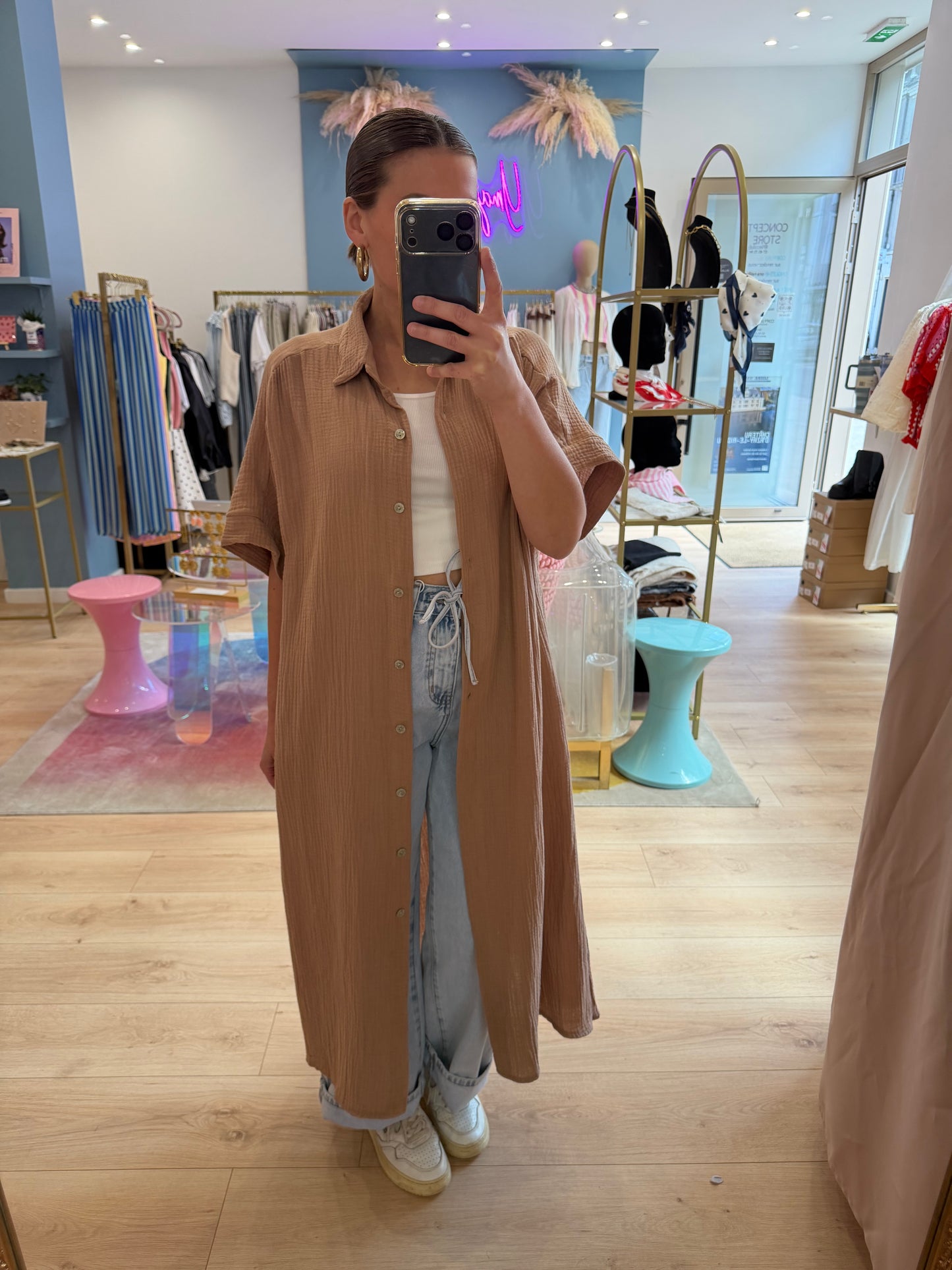 Robe Roberta camel