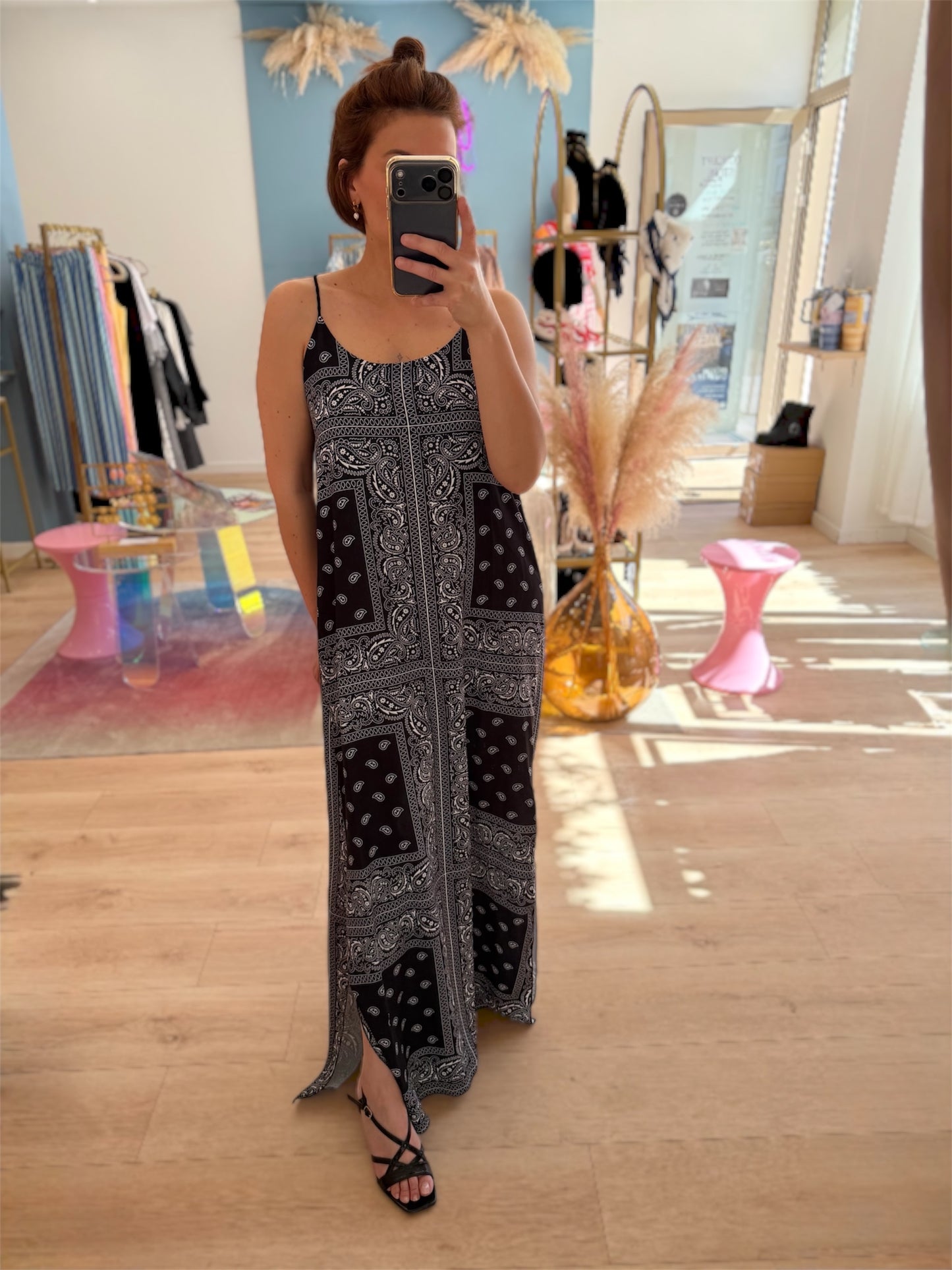 Robe Bandana noir