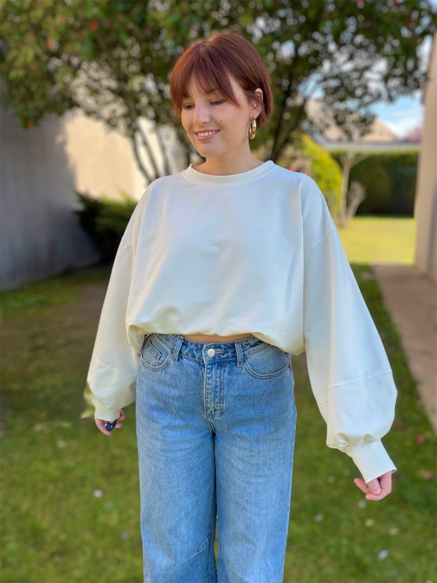 Sweat Bonnie beige