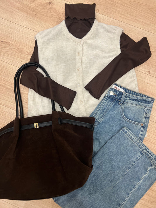 Pull beige Lilette