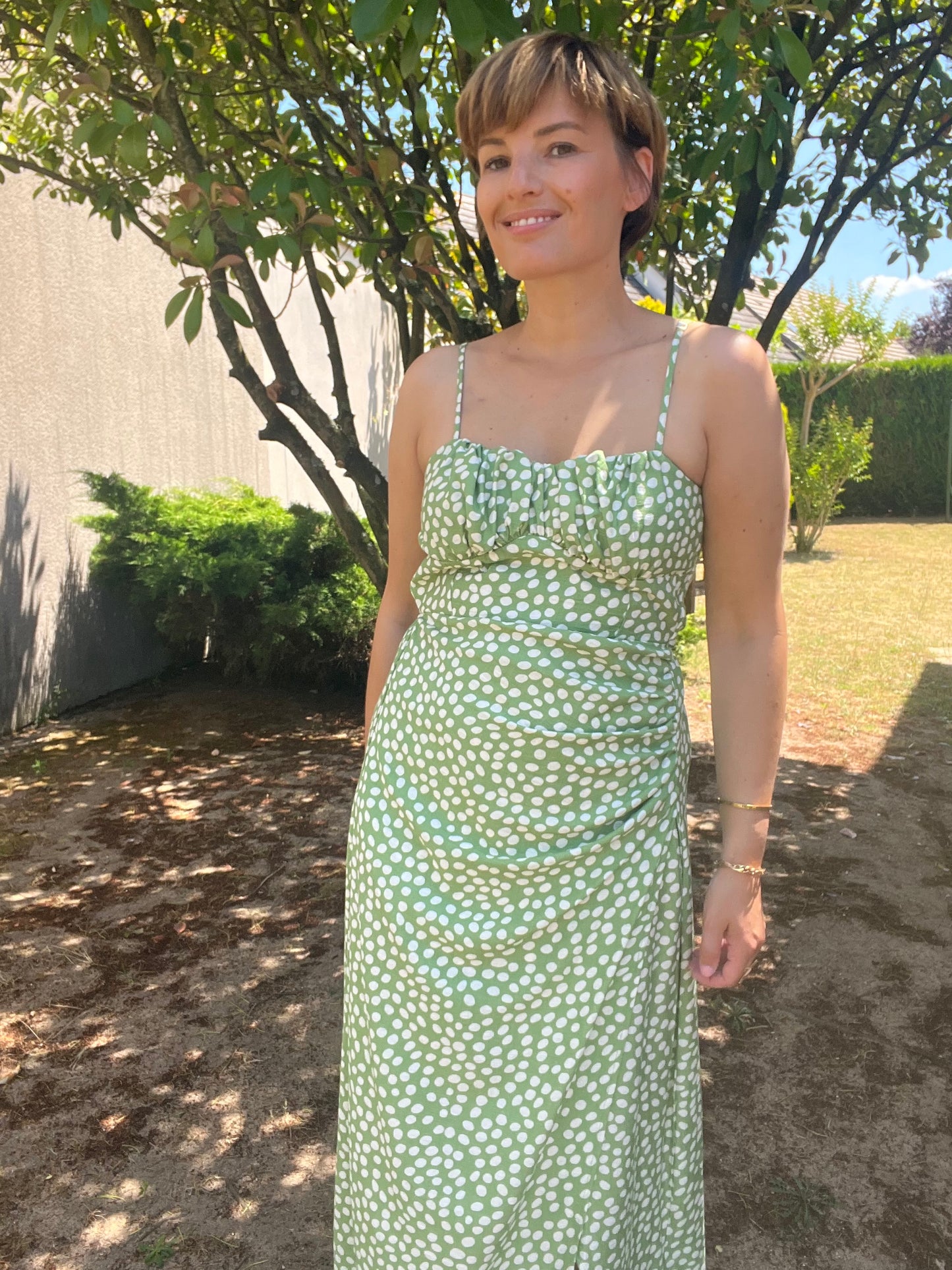 Robe Julia verte
