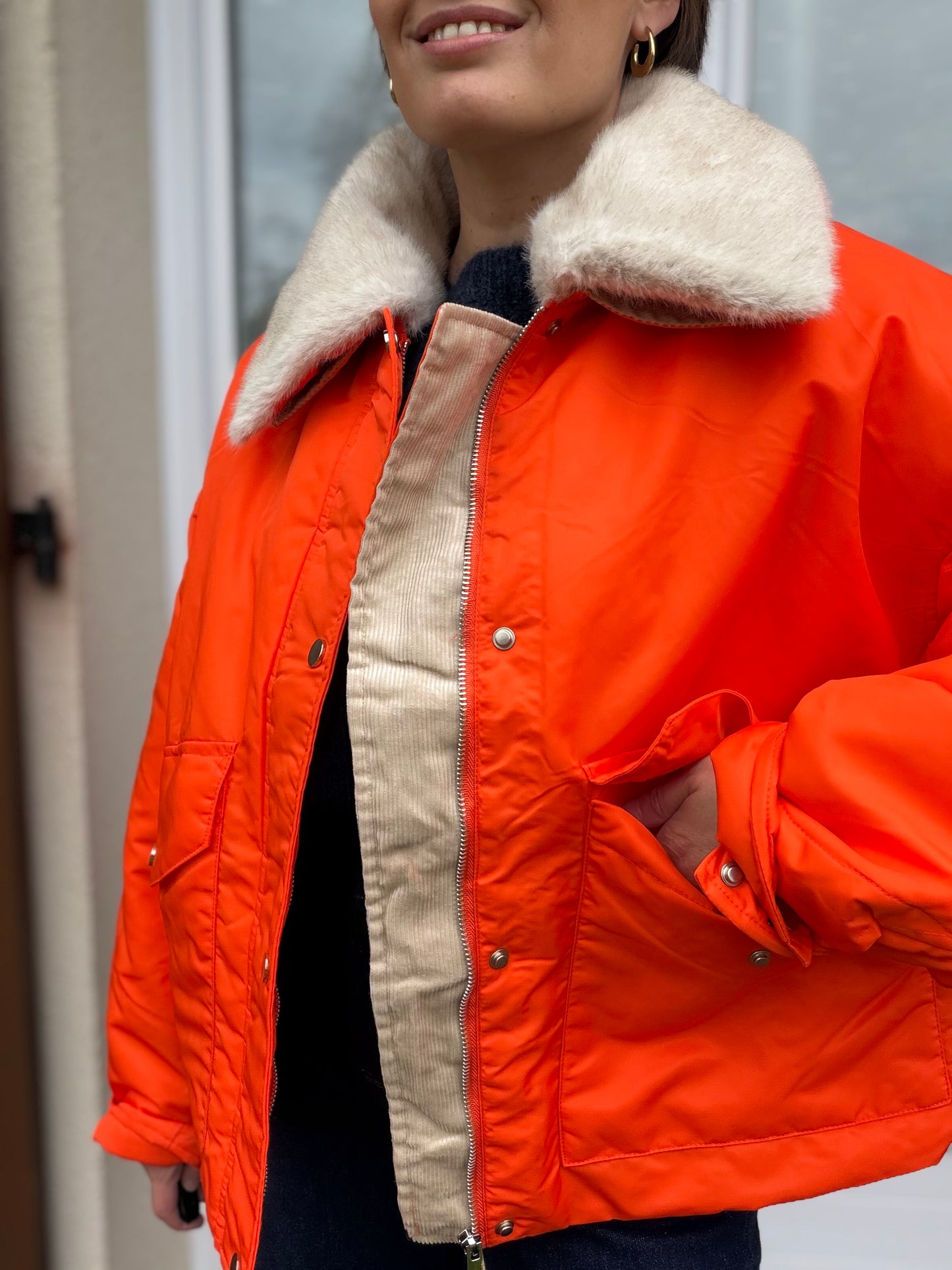 Manteau Nova orange