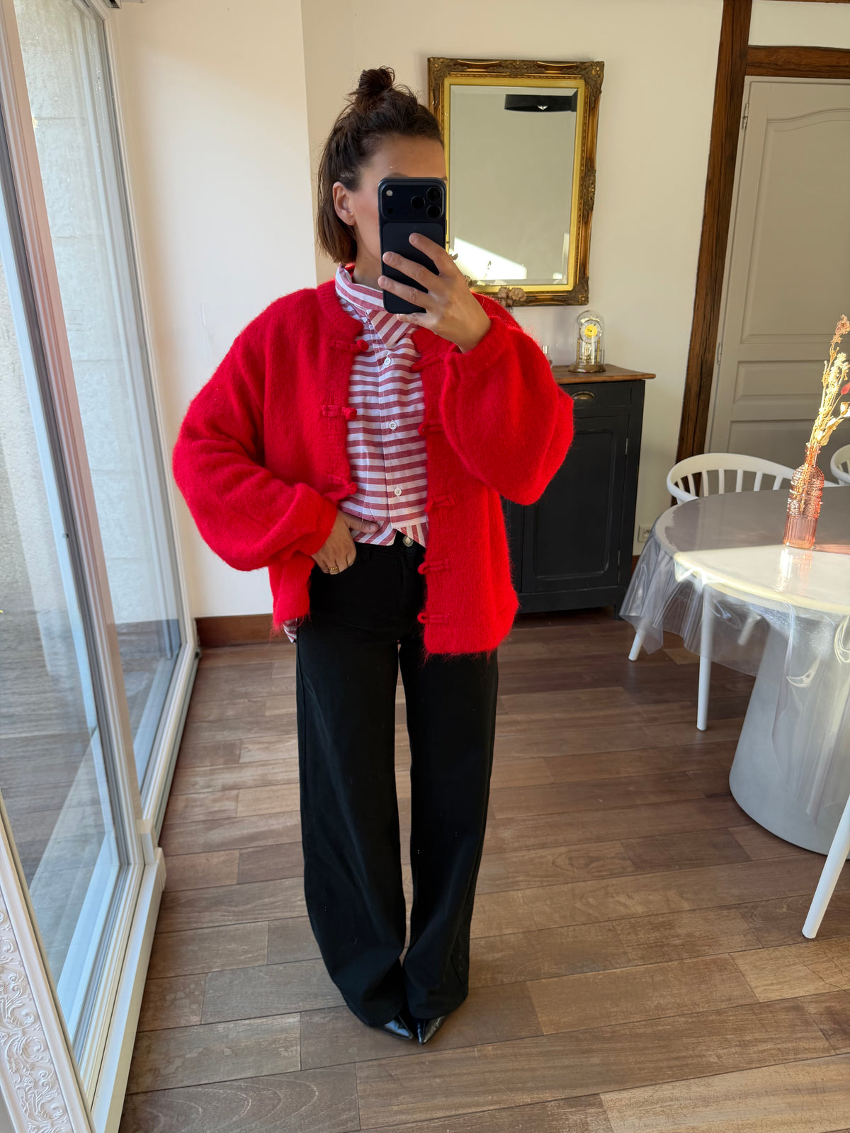 Gilet Julio rouge