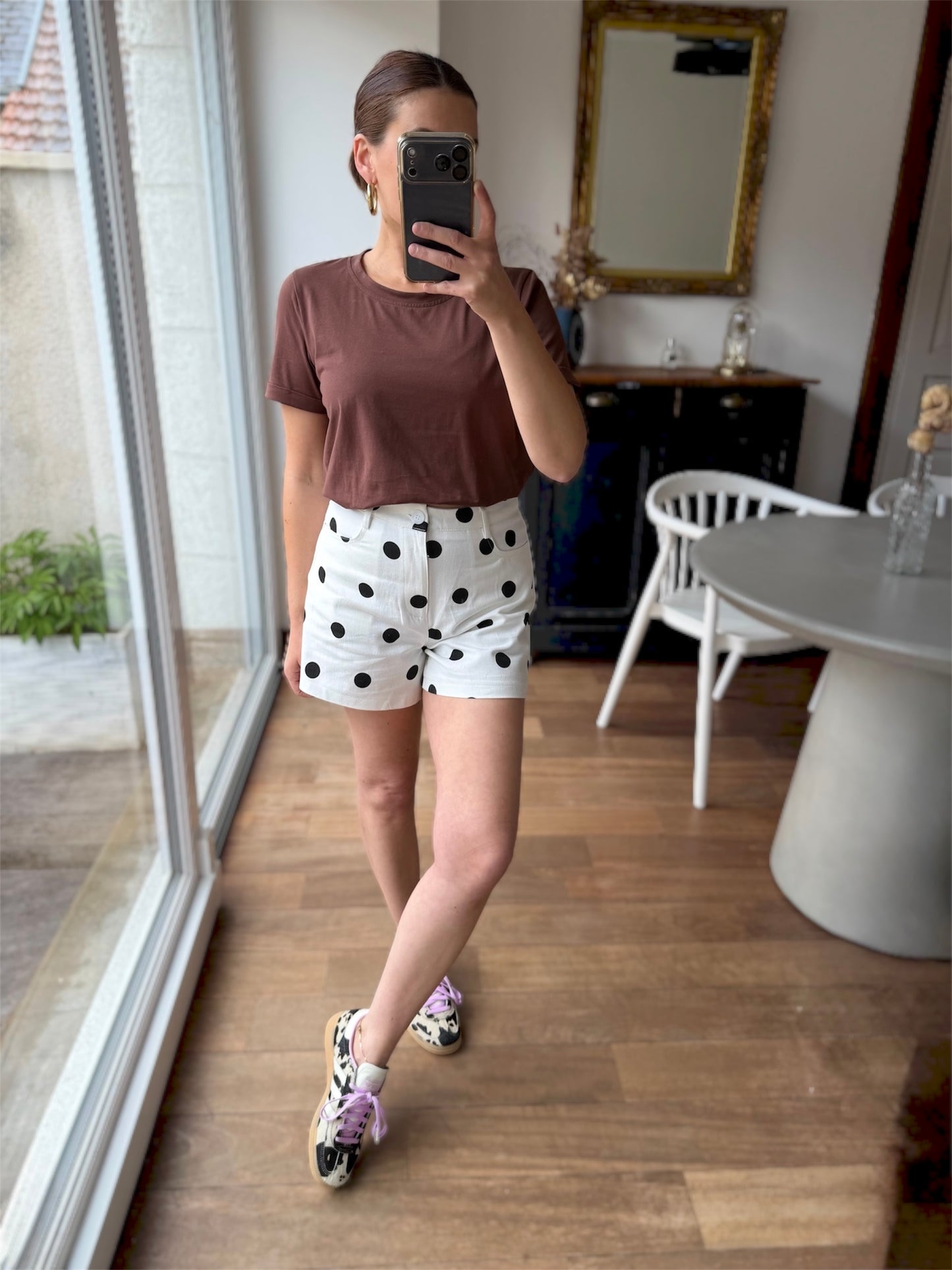 T-shirt Elio Marron