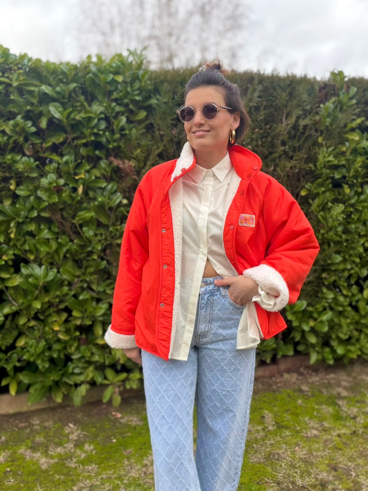 Veste Anna Orange/rouge