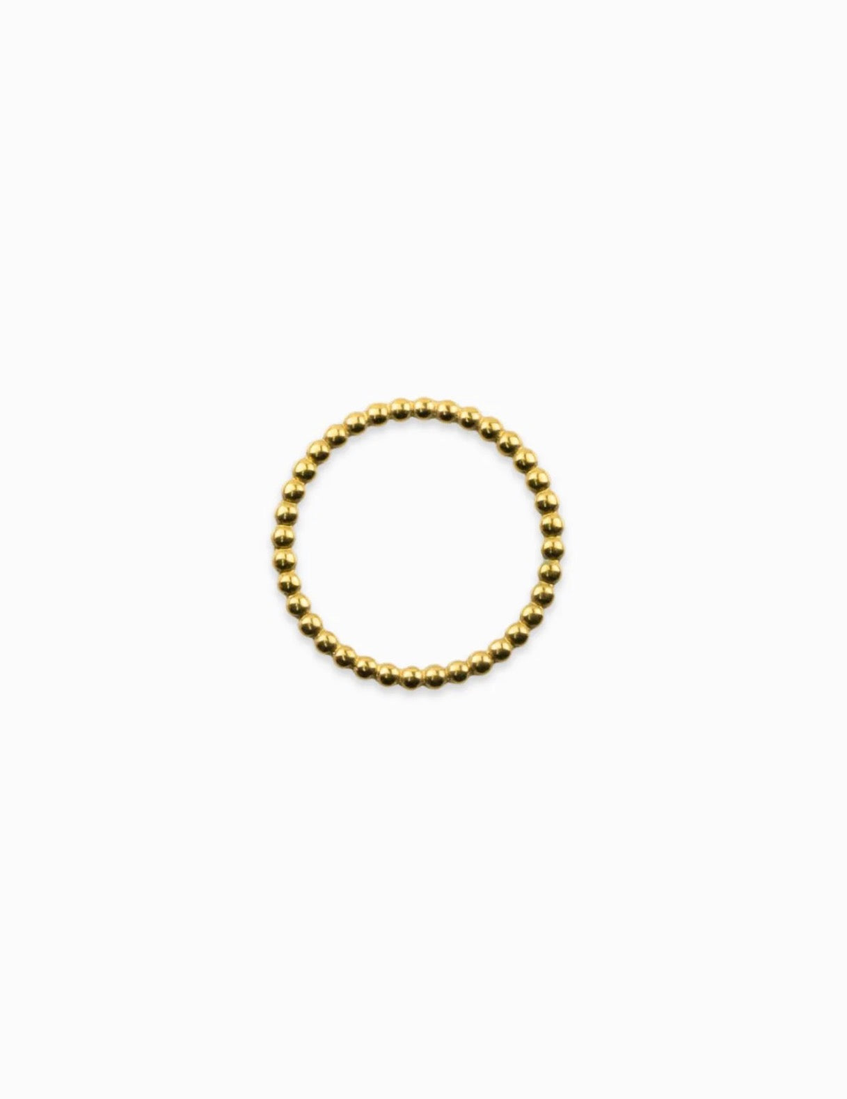 Cercle bille dorée 20mm