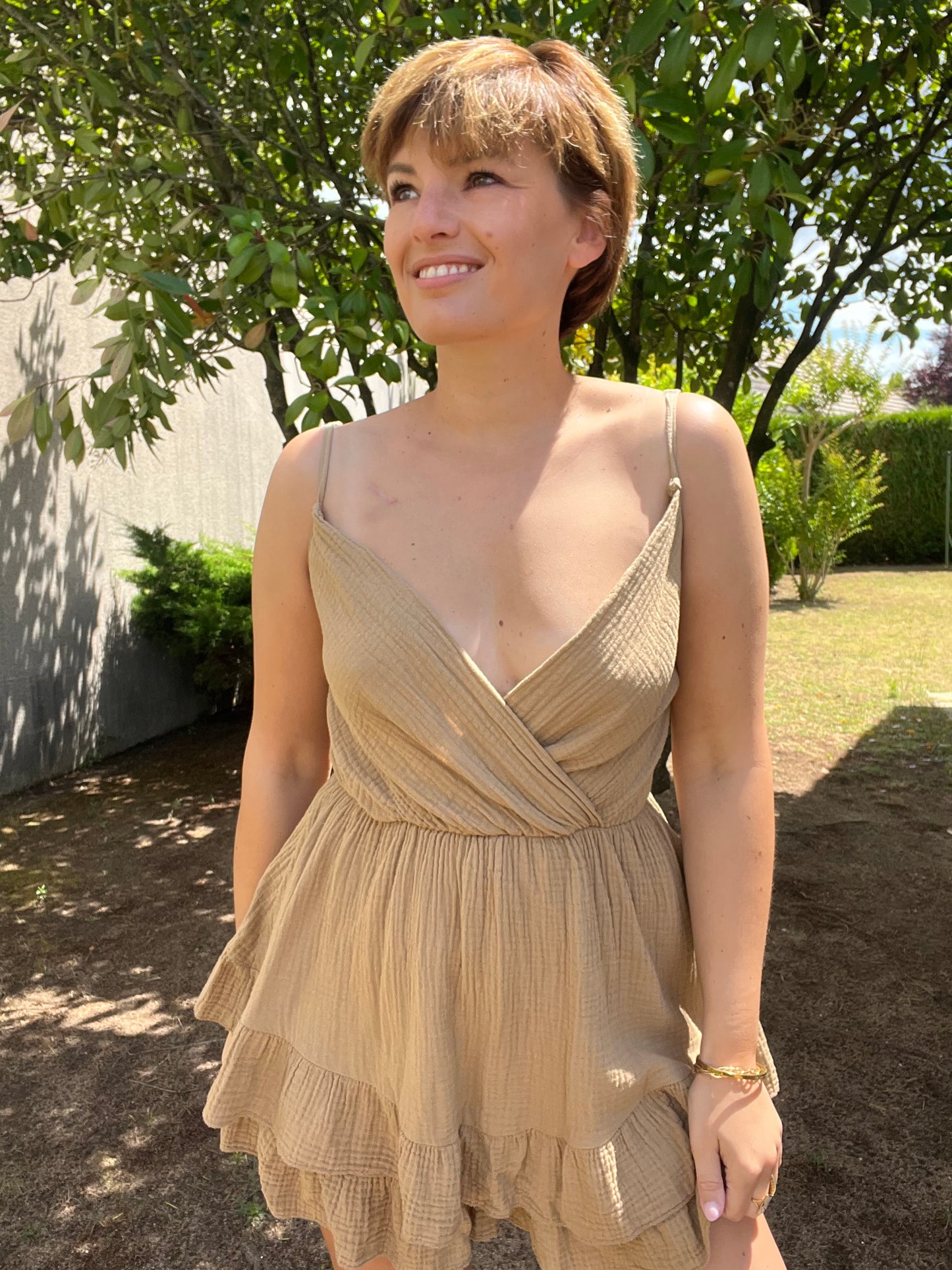 Combinaison Lena camel