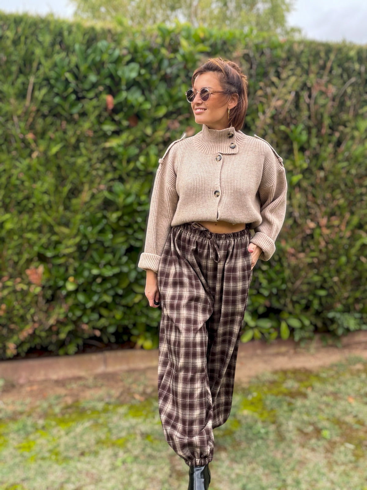 Pantalon Hugo Marron