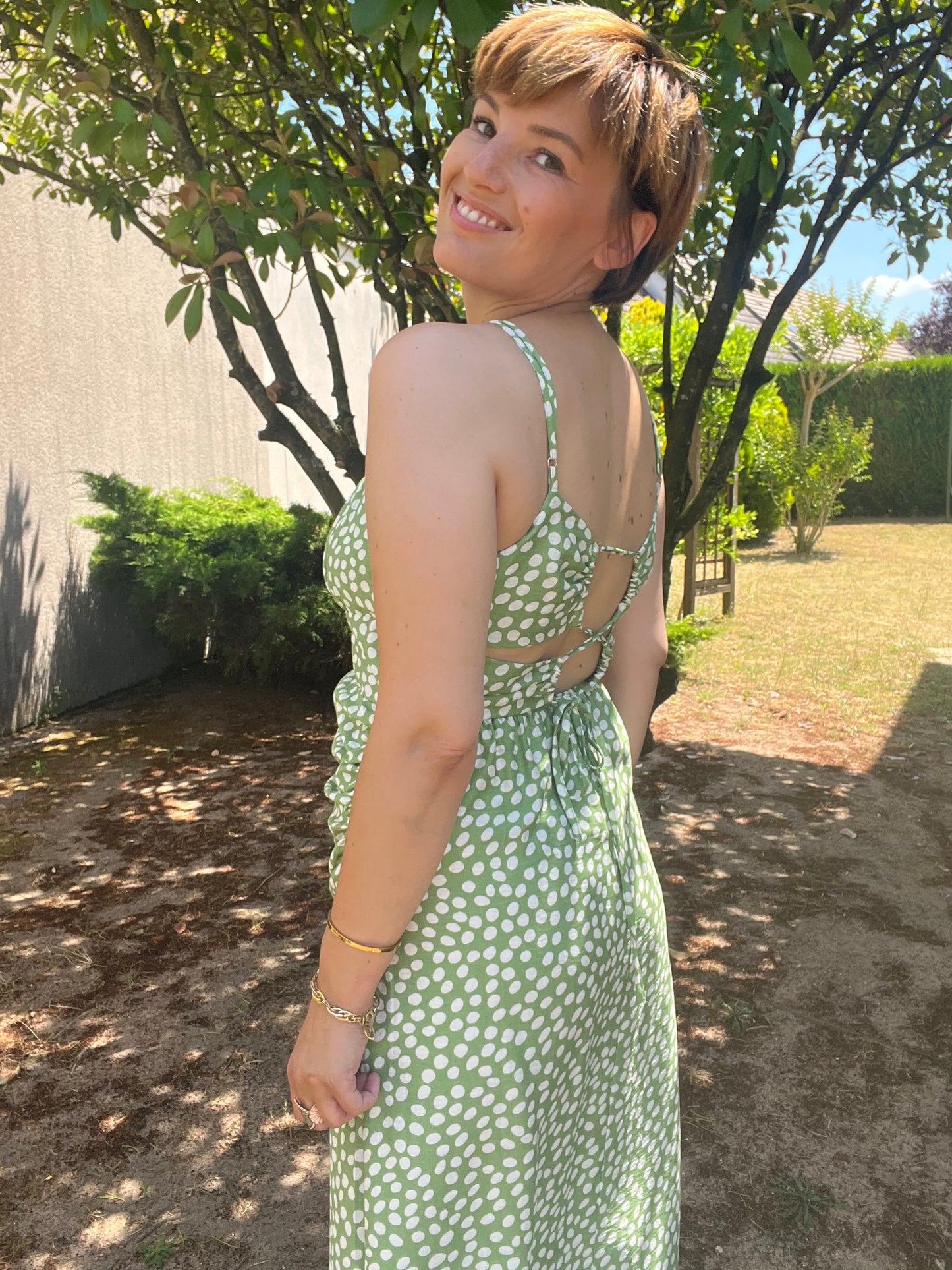 Robe Julia verte