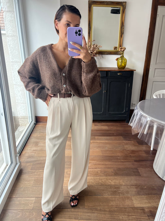 Pantalon Lauriane beige