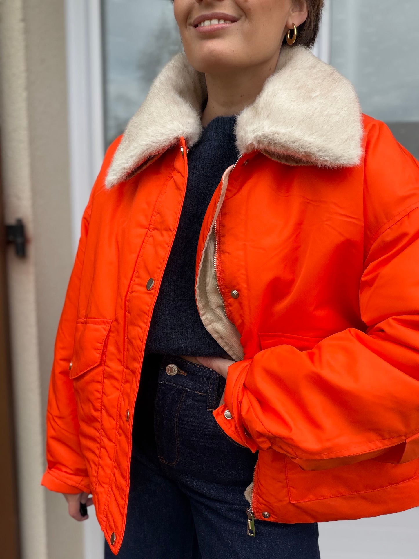 Manteau Nova orange