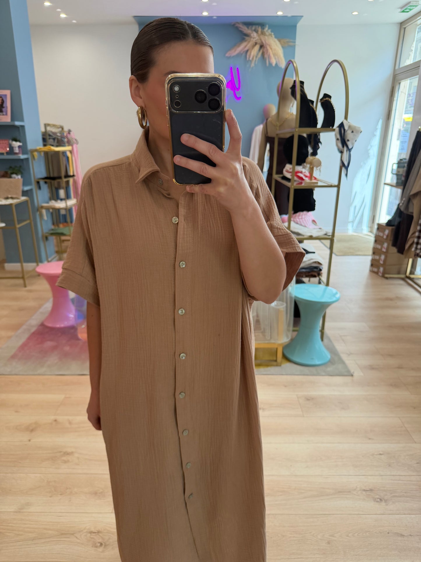 Robe Roberta camel