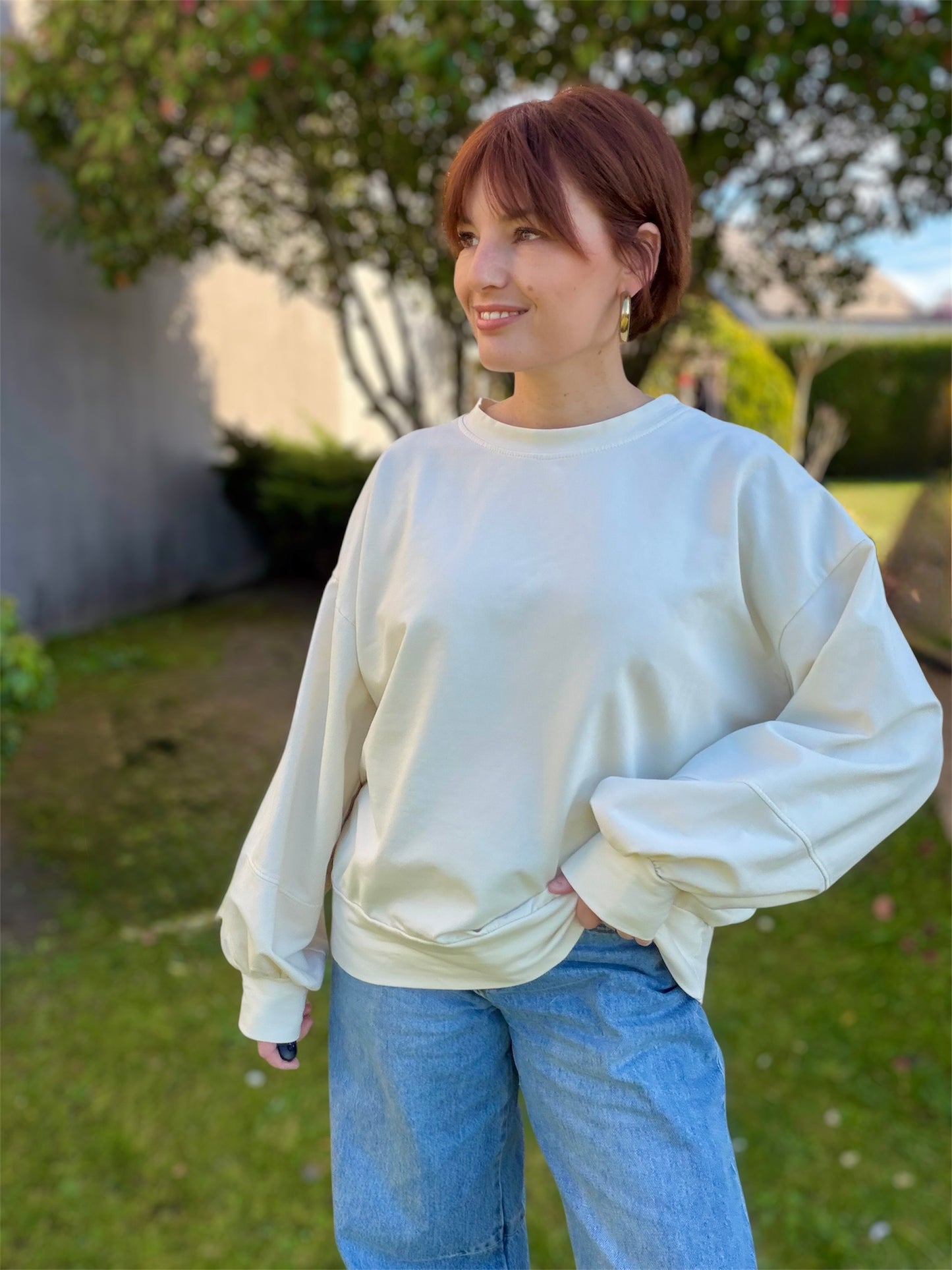 Sweat Bonnie beige