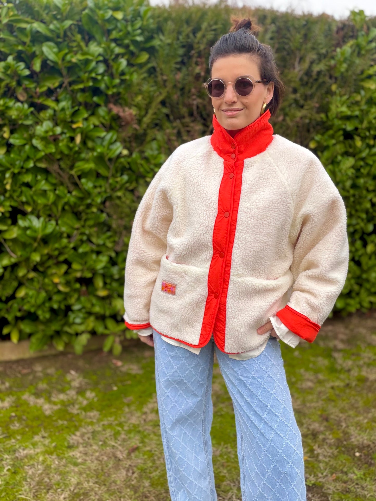 Veste Anna Orange/rouge