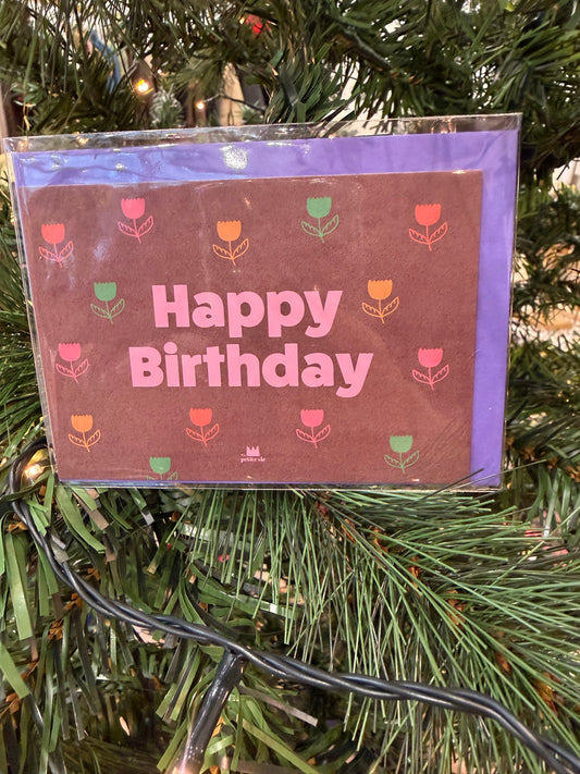 Carte anniversaire happy birthday