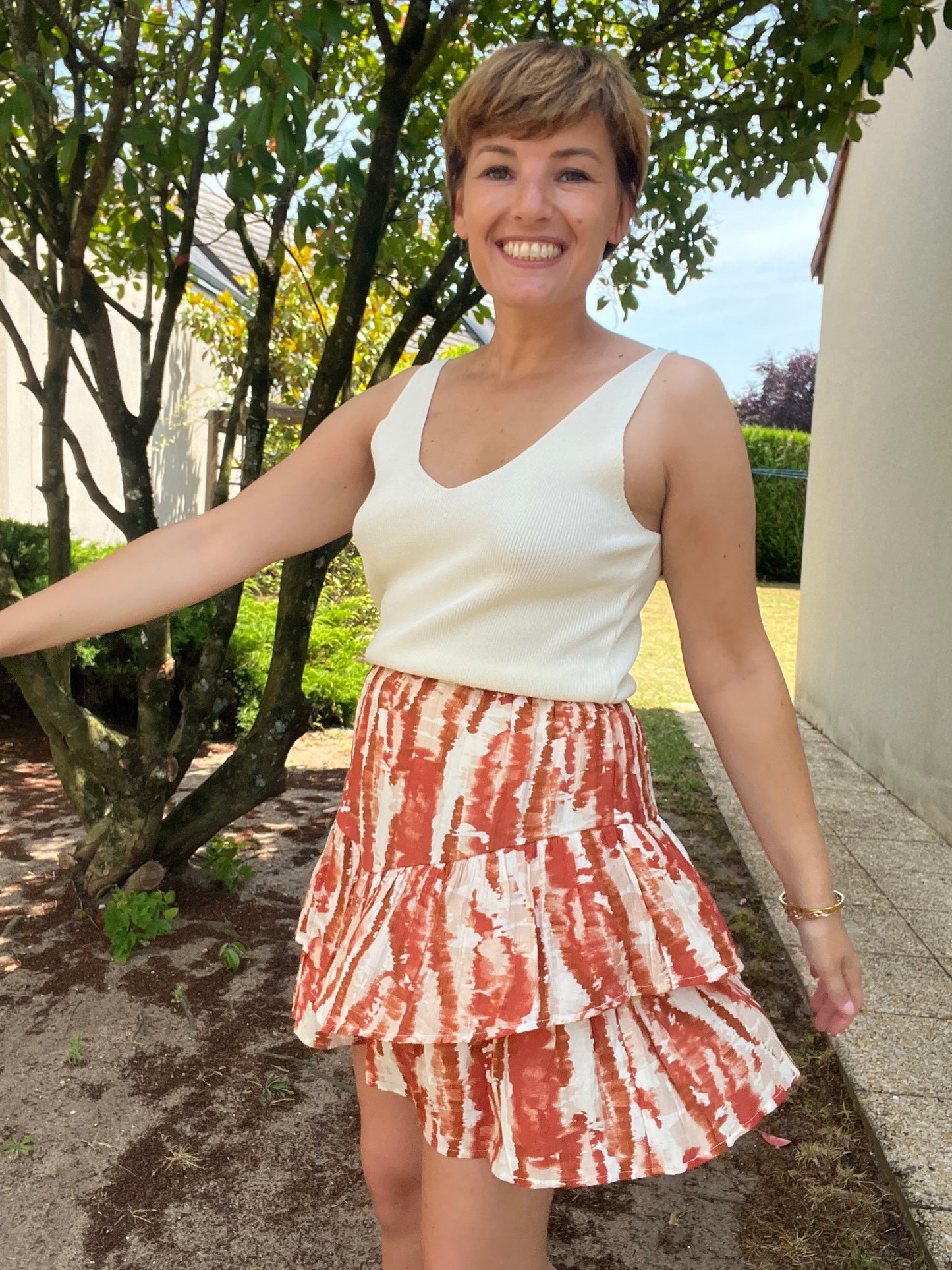 Jupe short Stella