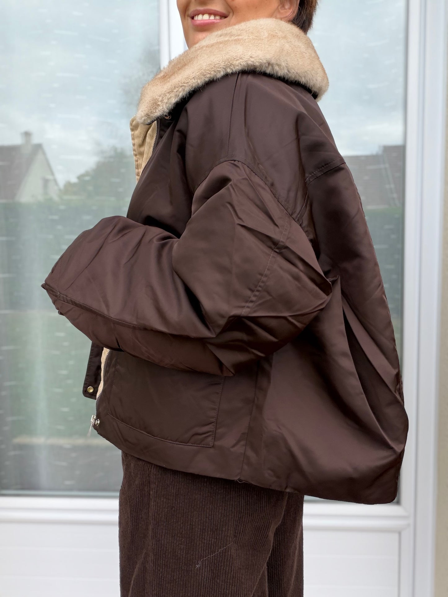 Manteau Nova chocolat