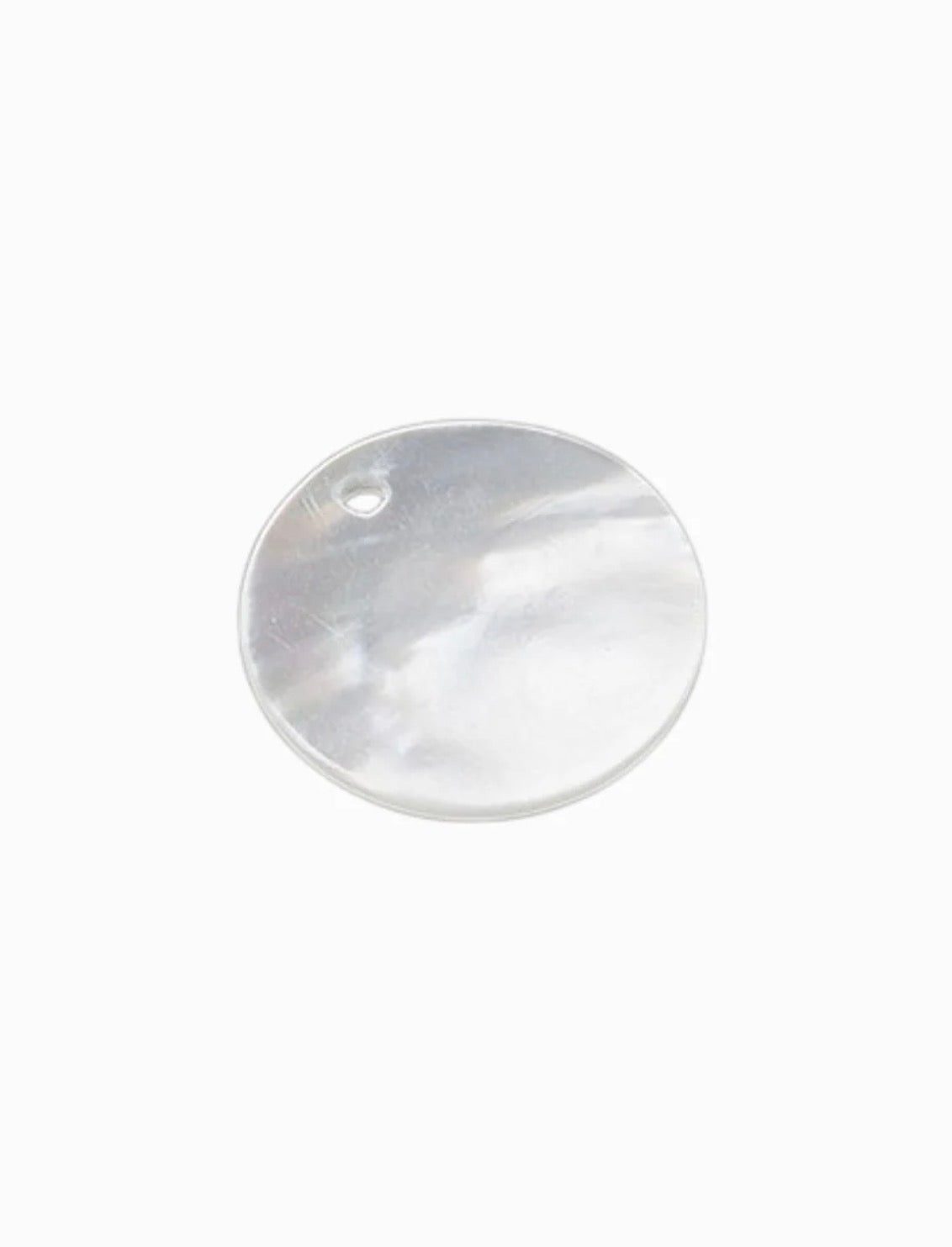 Sequin rond nacre naturel 20mm