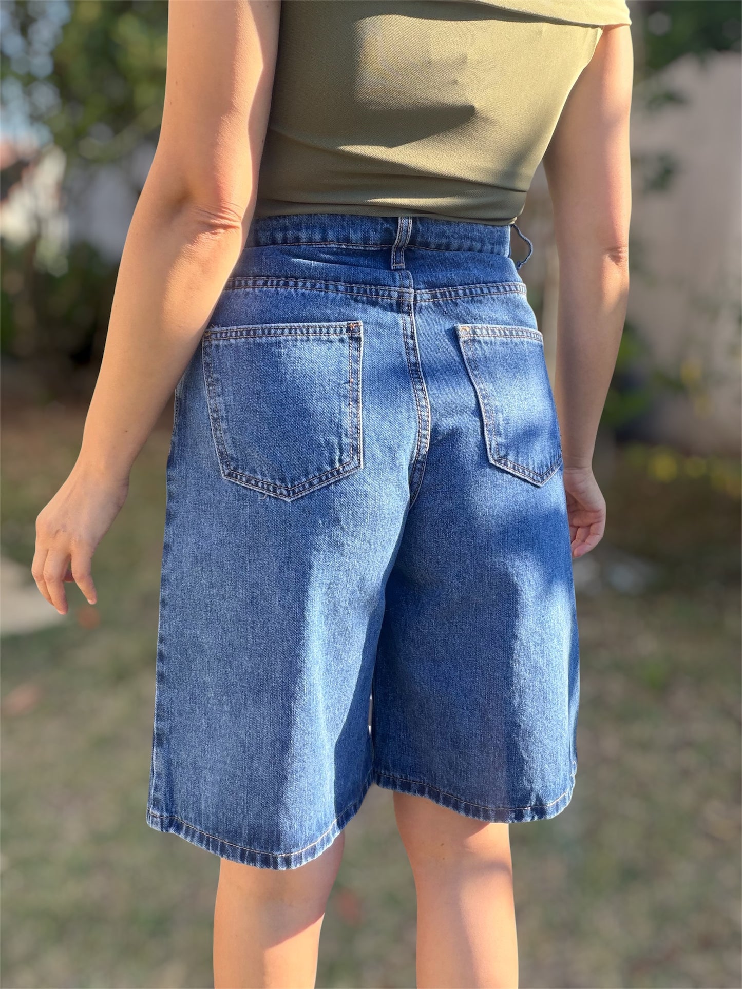 Bermuda jeans Loïs