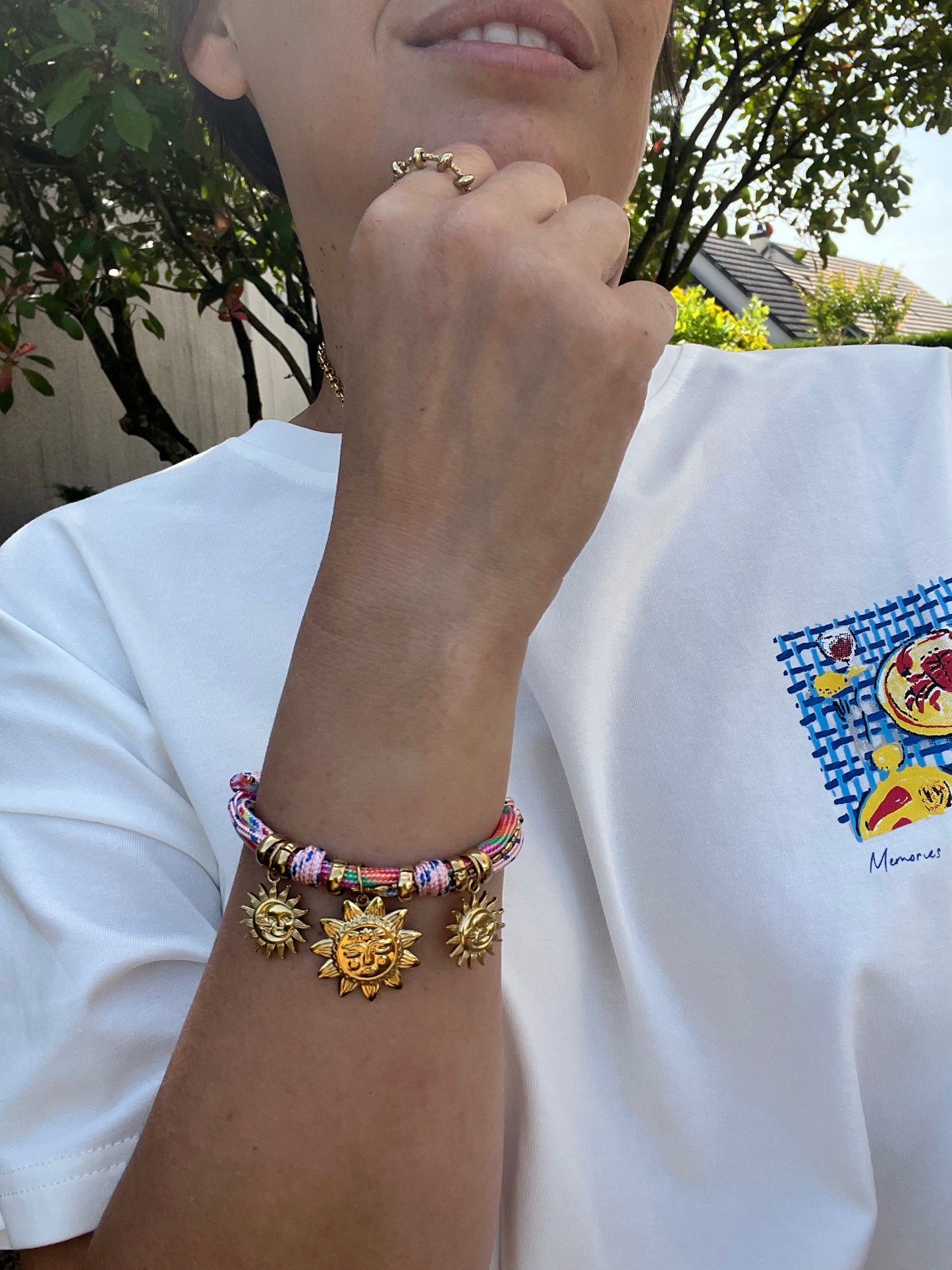 Bracelet Brilla rose