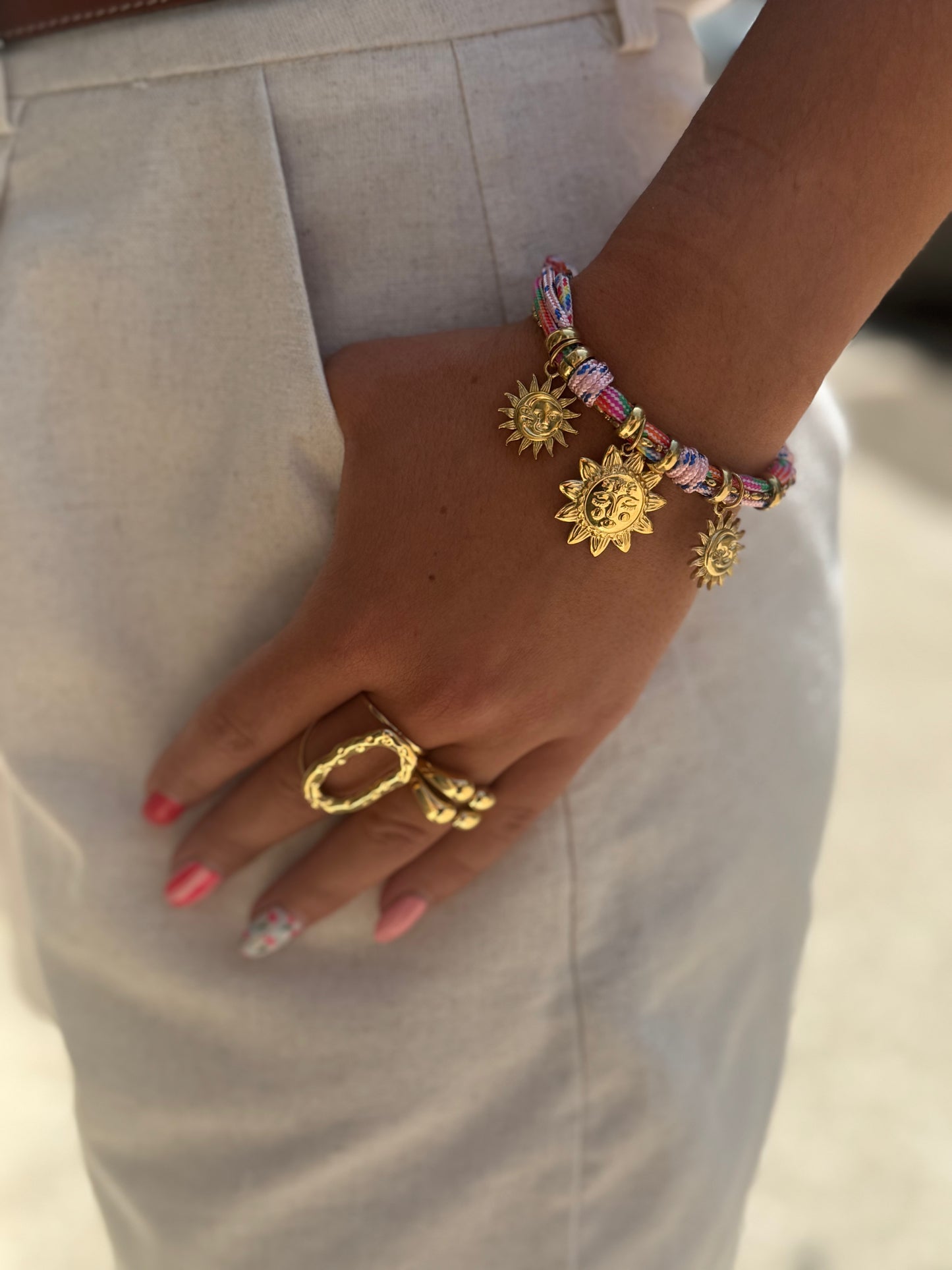 Bracelet Brilla rose
