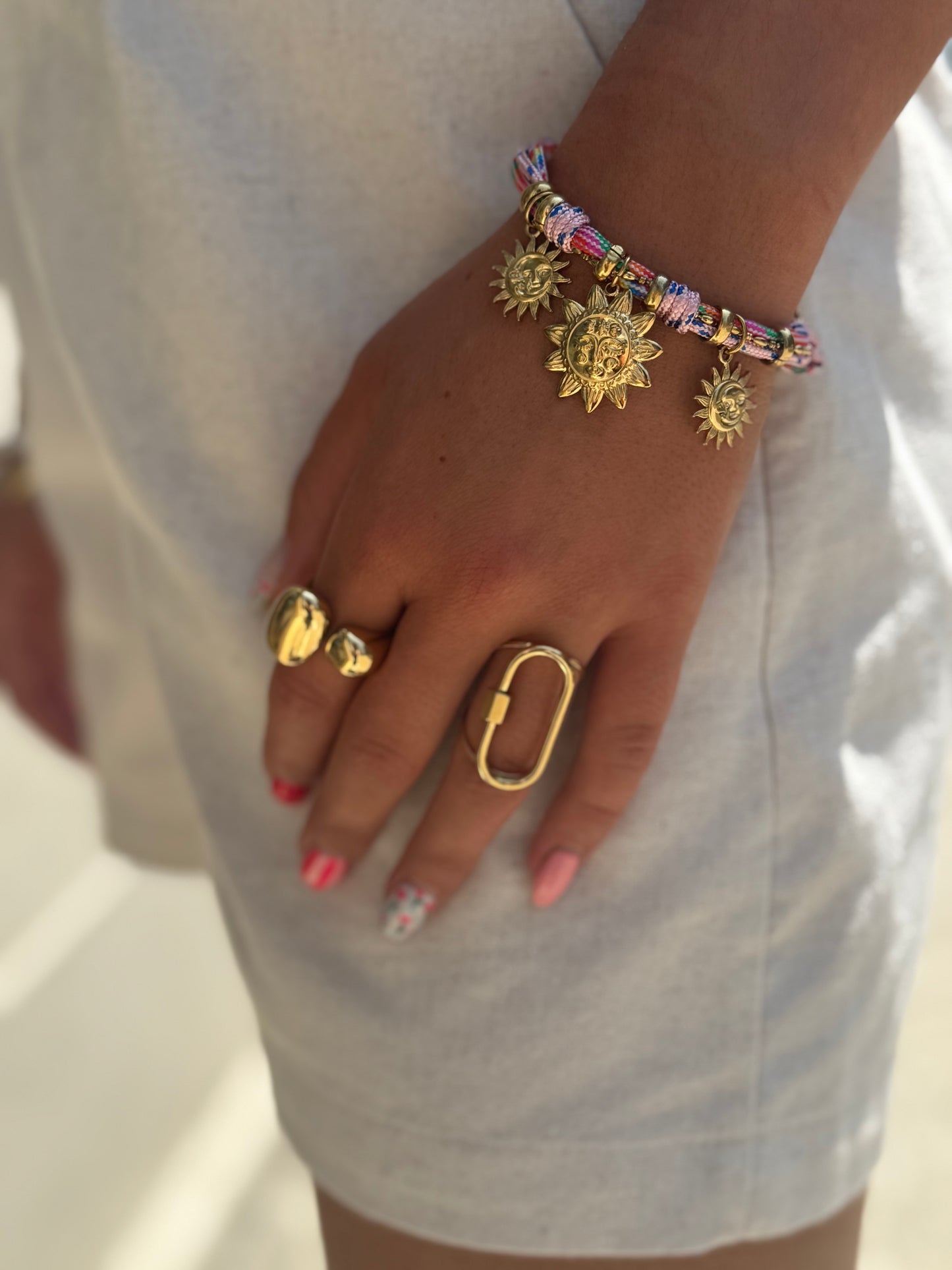 Bracelet Brilla rose