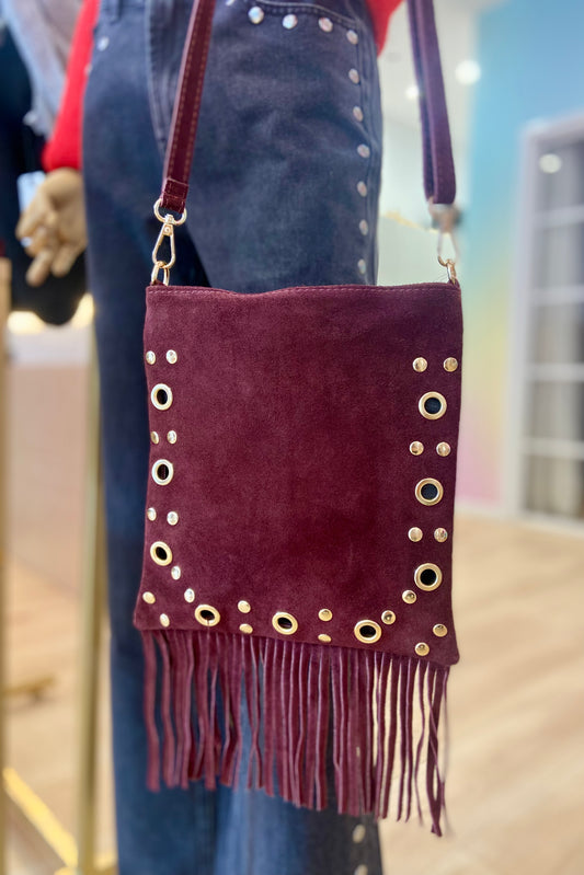 Sac Scarlette lie de vin