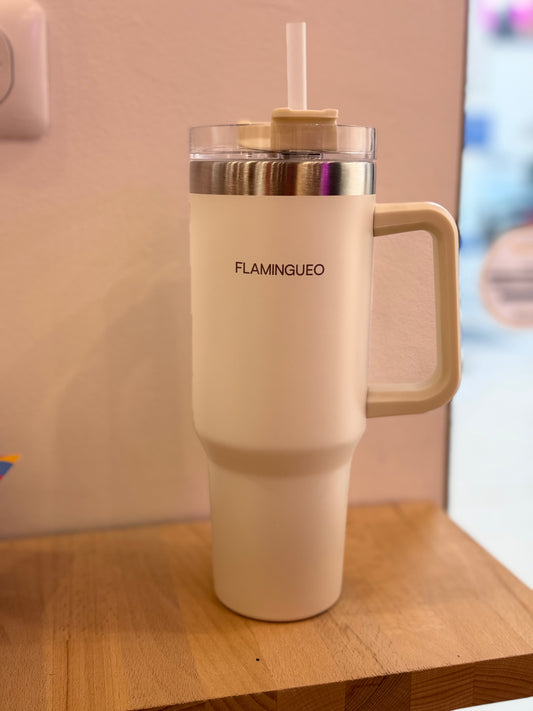 Bouteille isotherme beige